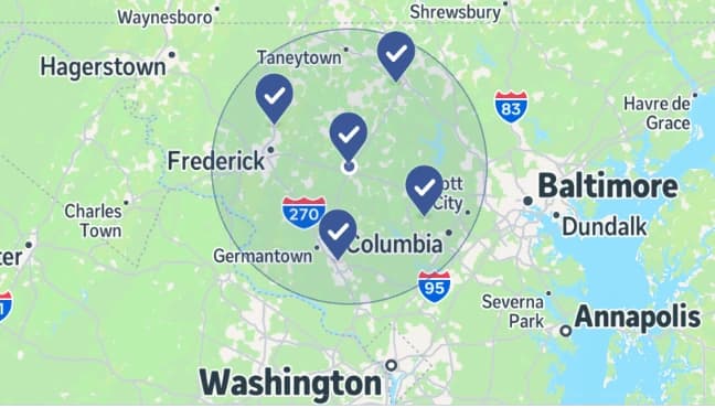 MTO Roofing Service Areas